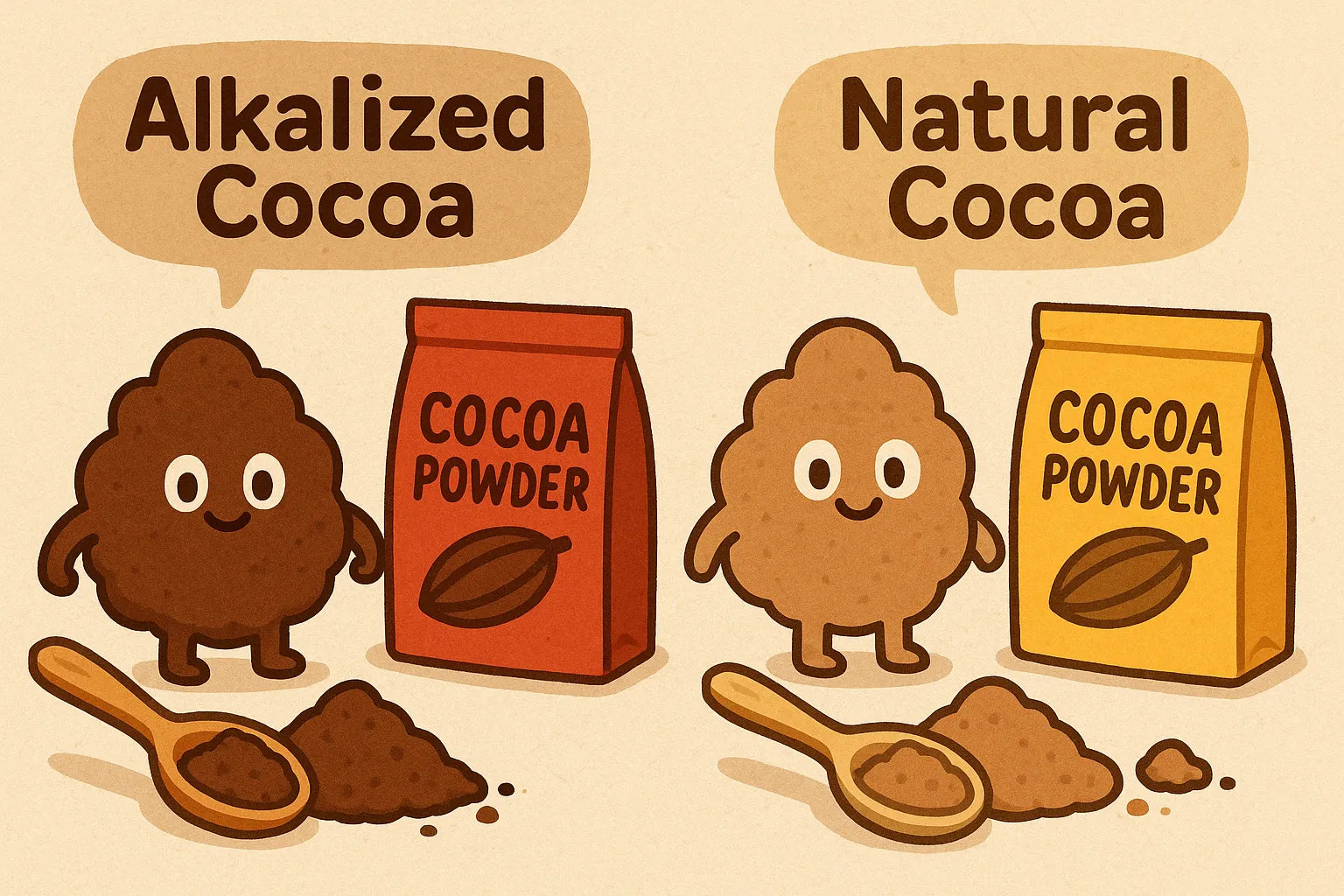 哪種可可粉最健康？非鹼化vs 半鹼化差在哪｜專業圖解教你選對– Cotteahk