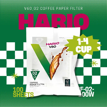 Hario V60-02 漂白咖啡濾紙