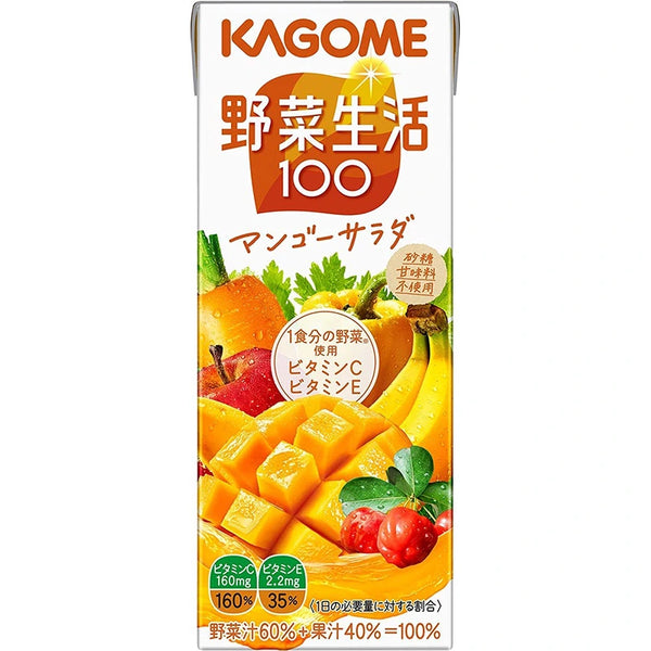 野菜生活芒果混合汁 200ml （日本版）【12包出貨】